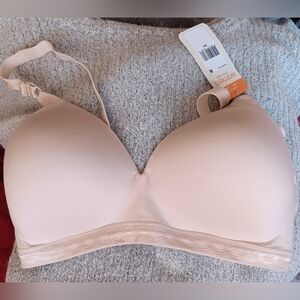 Women's Beige Bra Warner's Cloud 9 38D